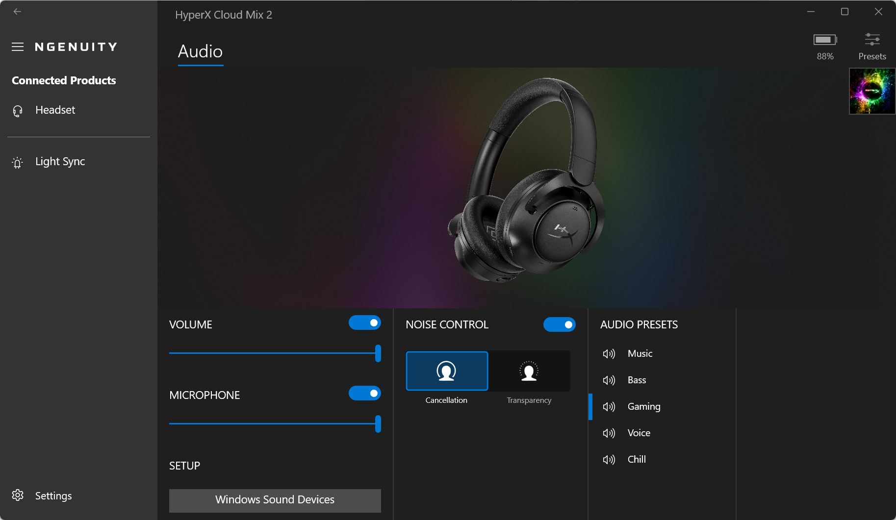 HyperX Cloud MIX 2 Dual Wireless headphones headset gaming bluetooth dongle 2.4 signature comfort.png
